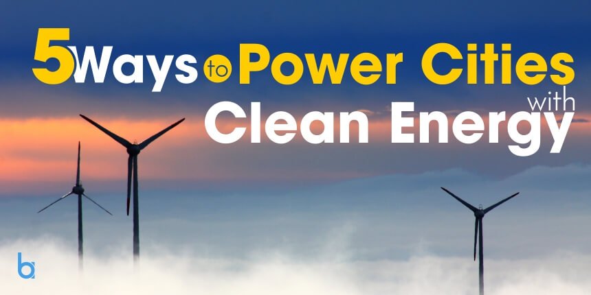 cities with clean energy