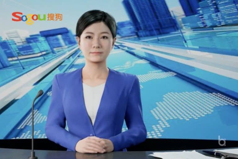3D AI News Anchor