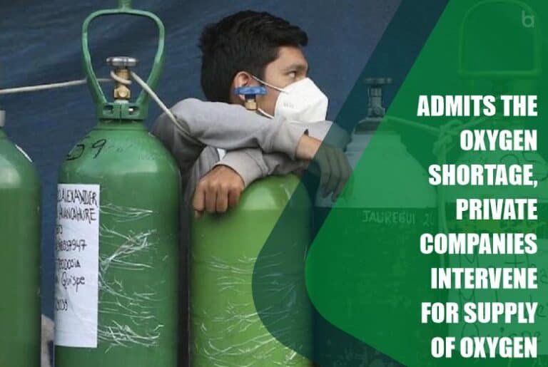 supply of oxygen