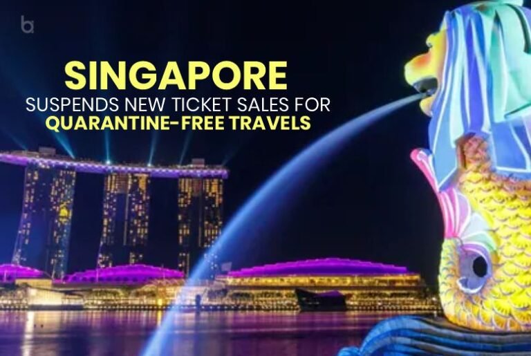 Singapore suspends new tickets