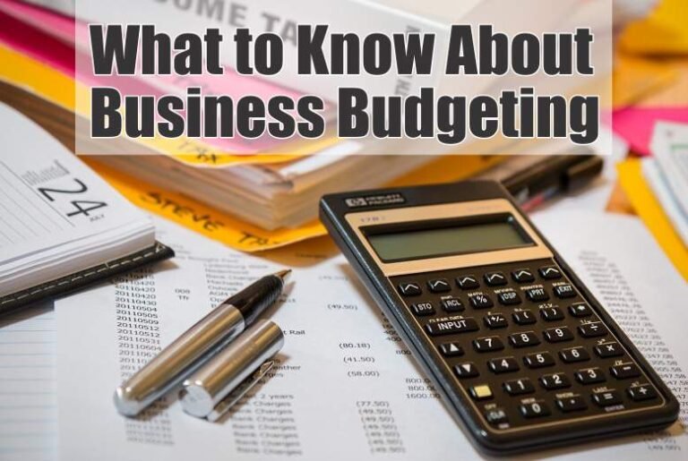 Business Budgeting