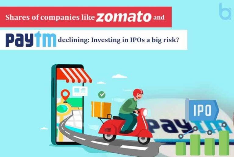 Zomato and Paytm declining