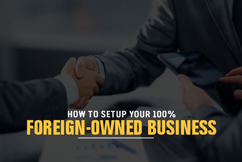 How To Setup Your 100% Foreign-Owned Business