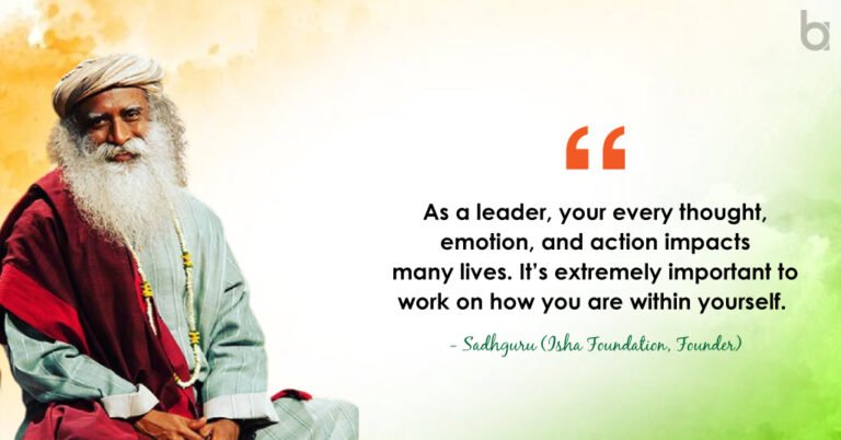 Quotes by Indian leaders that inspire the change within you