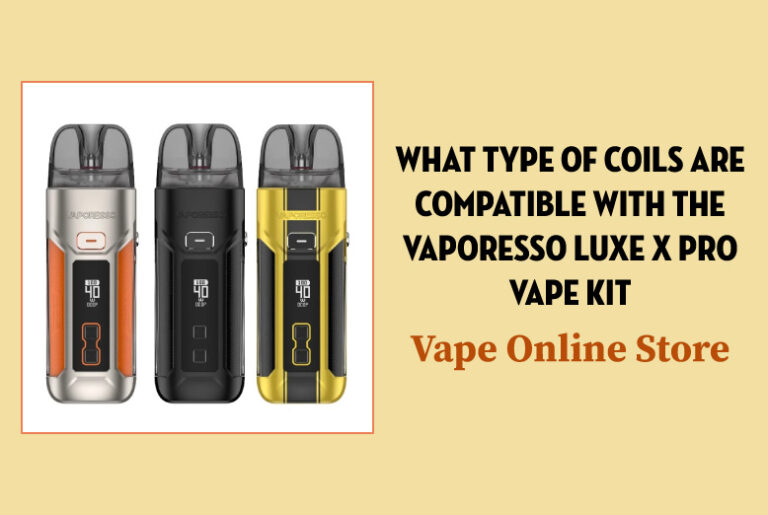 the Vaporesso Luxe X Pro vape kit