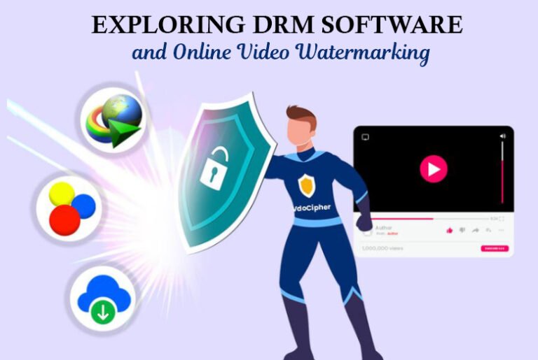 DRM Software and Online Video Watermarking