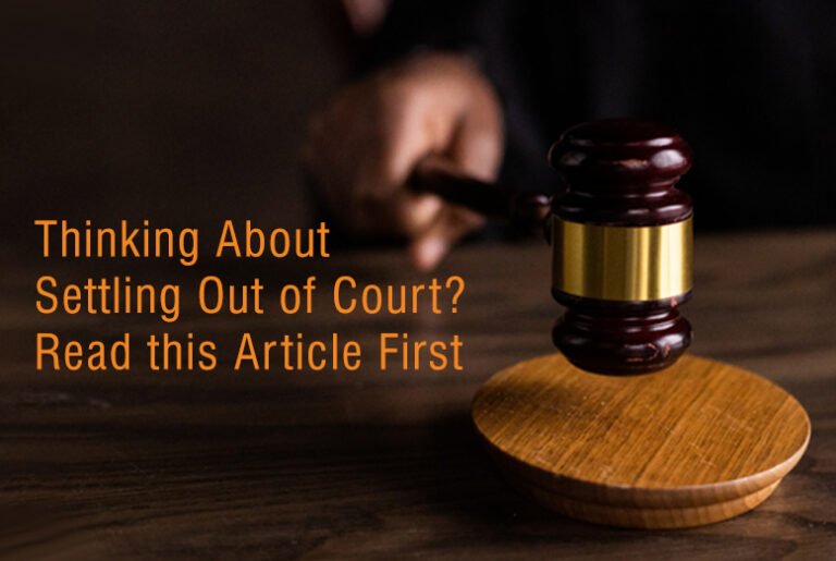 Settling Out of Court