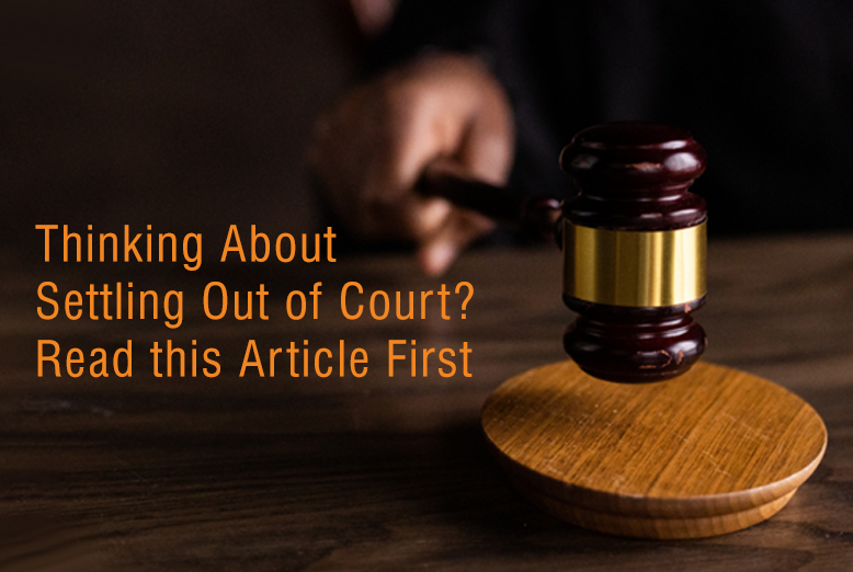 Settling Out of Court