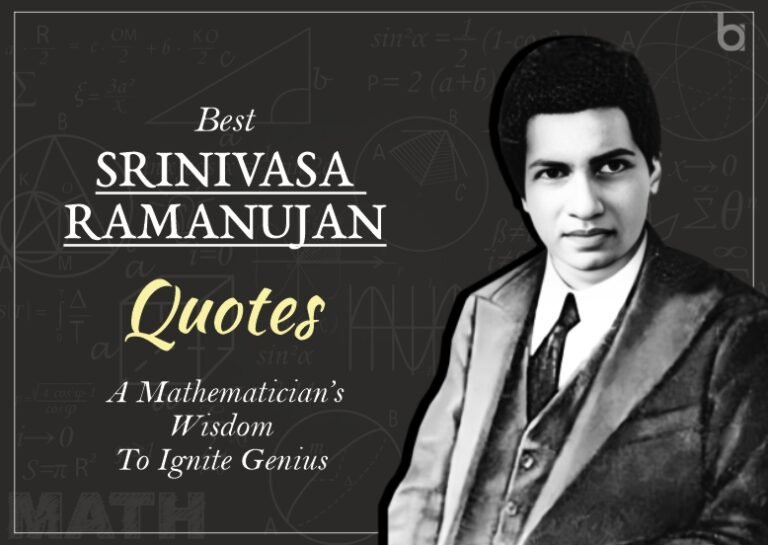 Srinivasa Ramanujan Quotes