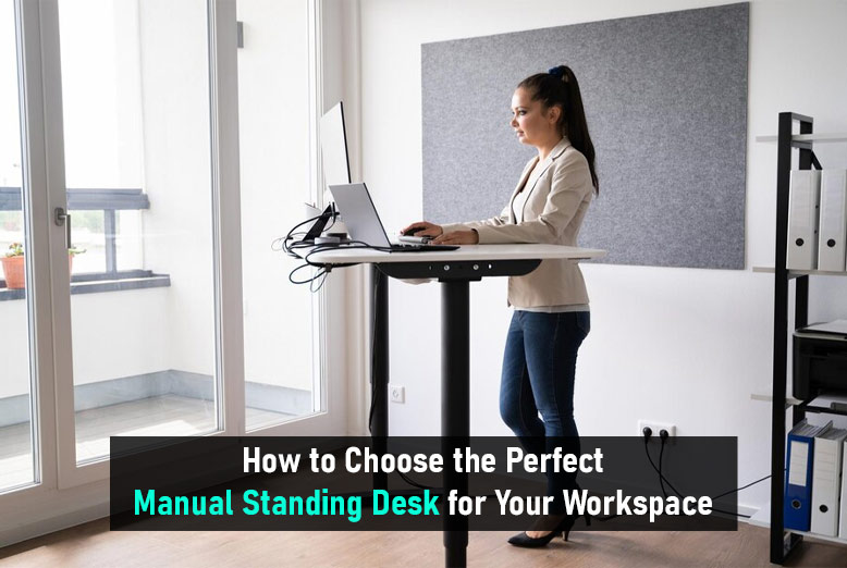 Perfect Manual Standing Desk