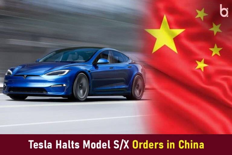 Tesla stops taking new orders