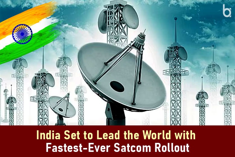 India satcom rollout