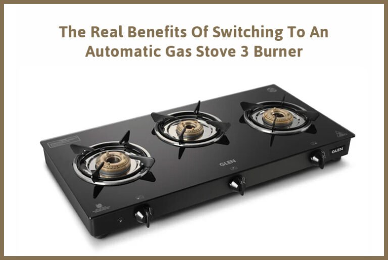 Automatic Gas Stove 3 Burner