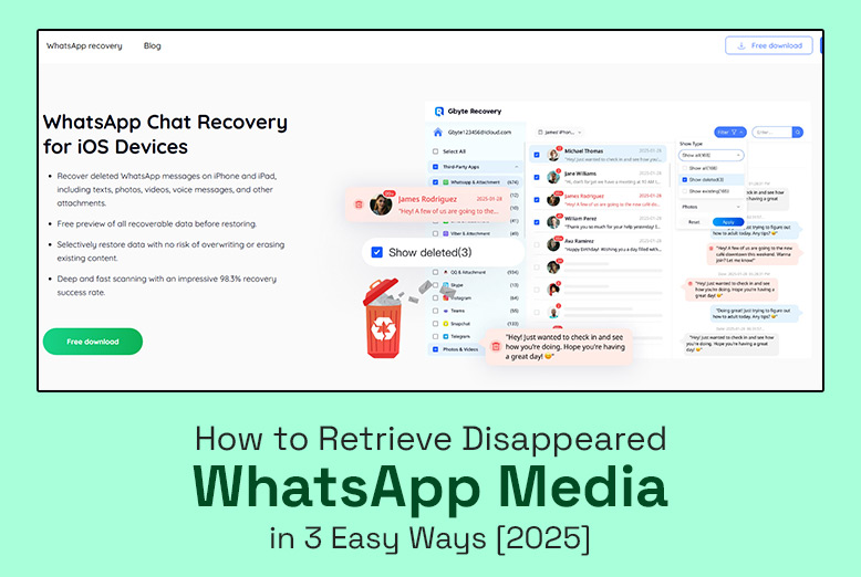 Retrieve Disappeared WhatsApp Media