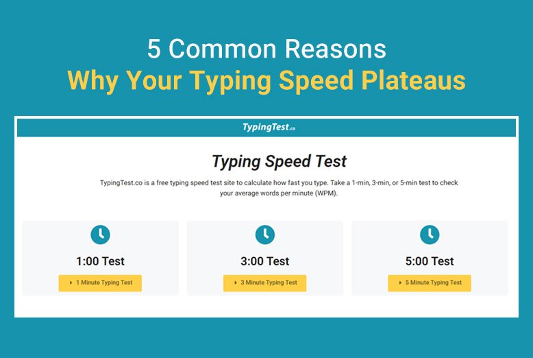 Typing Speed Plateaus