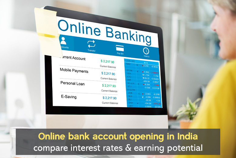 Online bank account opening